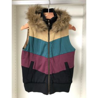 トミーガール(tommy girl)のtommy girl リバーシブルダウンベスト(ダウンベスト)