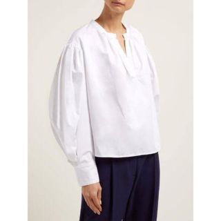 イザベルマラン(Isabel Marant)のISABEL MARANT ETOILE コットンポプリンシャツ(シャツ/ブラウス(長袖/七分))