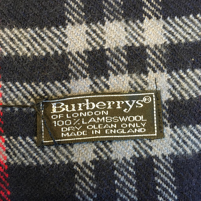BURBERRY - 新品 Burberry バーバリー マフラー 紺 ネイビー の通販 by