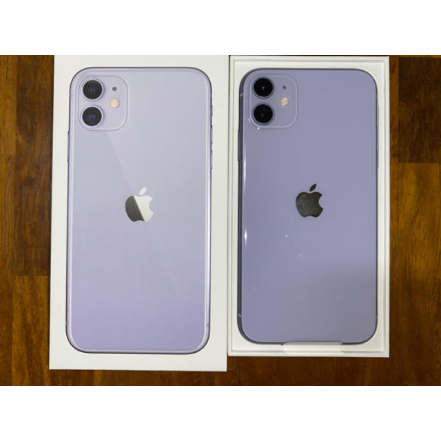 iPhone11 Purple 紫 128GB SIMロック解除済 新品未使用