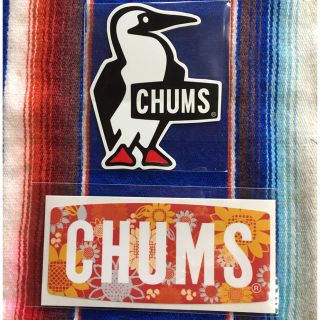 チャムス(CHUMS)の新品 CHUMS Sticker 2枚セット チャムス ステッカー b(その他)