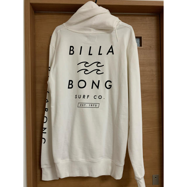 billabong(ビラボン)の【あいたん様専用】BILLABONG パーカー 白 AI012-Z01 メンズのトップス(パーカー)の商品写真