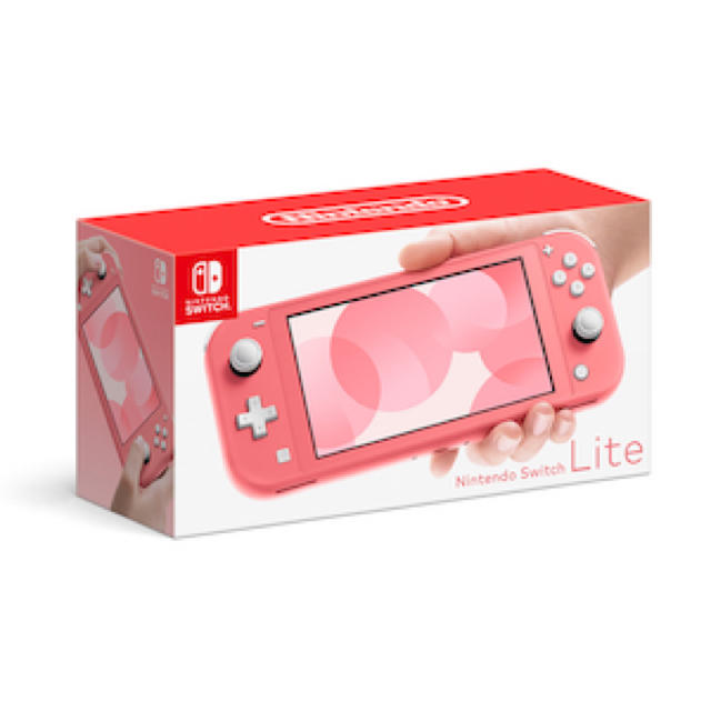 Nintendo Switch Lite コーラルピンク  新品未使用　本日発送