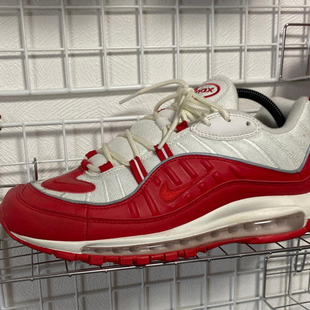 NIKE(ナイキ)のairmax98 (UNIVERSITY RED/UNIVERSITY RED) メンズの靴/シューズ(スニーカー)の商品写真