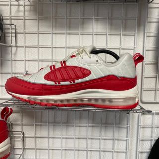 ナイキ(NIKE)のairmax98 (UNIVERSITY RED/UNIVERSITY RED)(スニーカー)