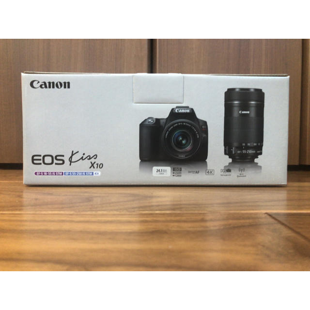 CANON キヤノン EOS Kiss X10 ダブルズームキットカメラ