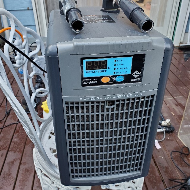 ゼンスイ ZC-500E 水槽クーラー ZC-500E (ZC500E) 高性能小型水槽用クーラー