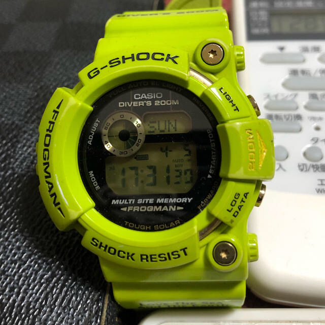 メンズ☆G-SHOCK GW-200F-3JR FROGMAN