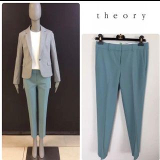 セオリー(theory)のセオリー　デパートパンツ　サイズ2(クロップドパンツ)