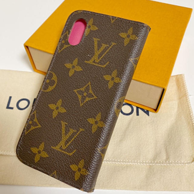 LOUIS VUITTON(ルイヴィトン)のLOUIS VUITTON iPhoneXケース スマホ/家電/カメラのスマホアクセサリー(iPhoneケース)の商品写真