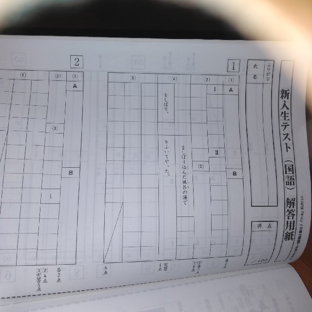 進研ゼミ　新入生テスト　予想問題2018 エンタメ/ホビーの本(語学/参考書)の商品写真