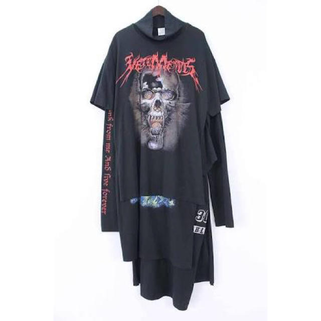 Balenciaga - vetements スカルレイヤードドレスの通販 by kssyck