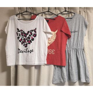 デビルユース(Deviluse)のdeviluse レディース(Tシャツ/カットソー(半袖/袖なし))