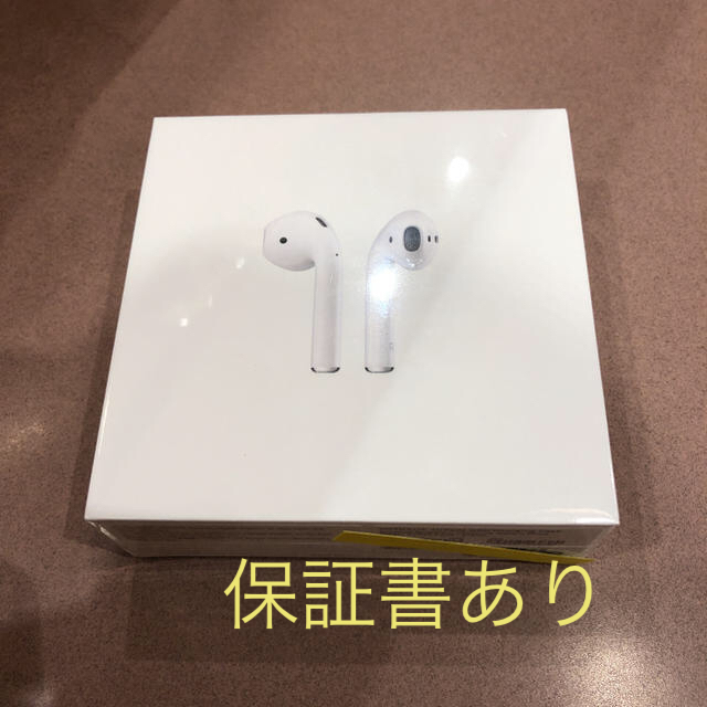 Apple(アップル)のAirPods 値下げ スマホ/家電/カメラのオーディオ機器(ヘッドフォン/イヤフォン)の商品写真