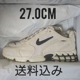 ナイキ(NIKE)のSTUSSY/NIKE AIR ZOOM SPIRIDON CAGE2(スニーカー)