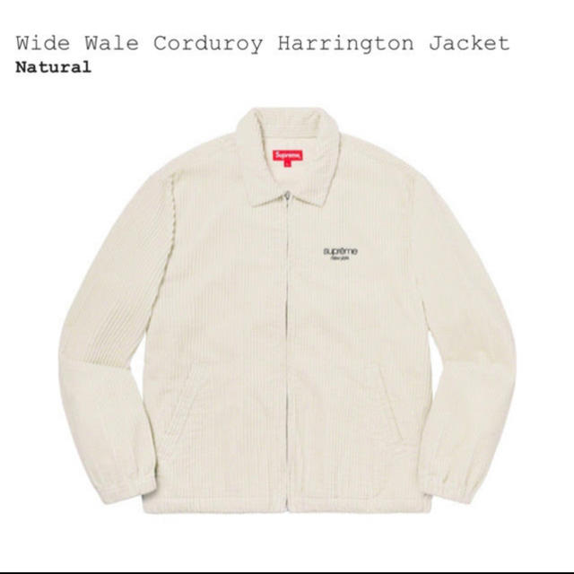 supreme corduroy Harrington jacket M