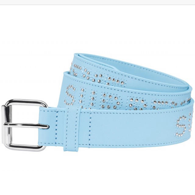 supreme Studded Logo Belt