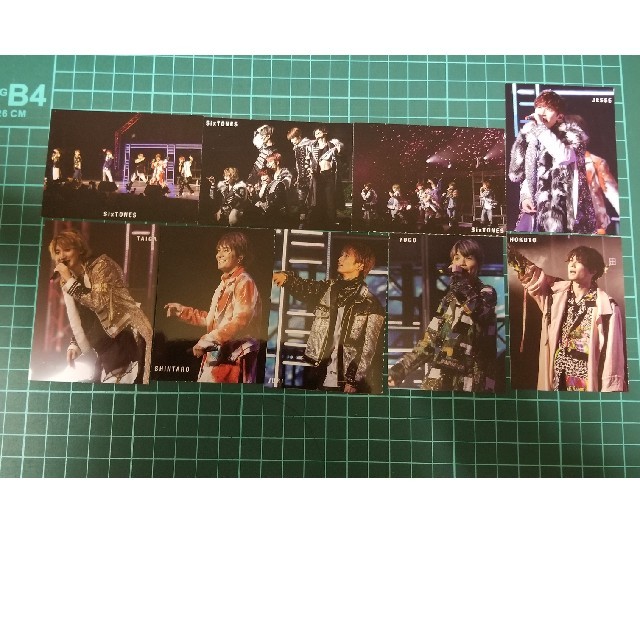 なにわ男子　SixTONES　Myojo厚紙カード エンタメ/ホビーのタレントグッズ(アイドルグッズ)の商品写真