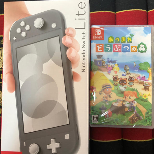 Nintendo Switch Liteグレー+あつまれどうぶつの森セット