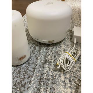 ムジルシリョウヒン(MUJI (無印良品))の無印良品　超音波うるおいアロマディフューザー　大・小の2個セット！！絶対お買い得(アロマディフューザー)