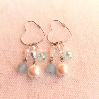 ハートフープピアス(ピアス)