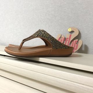 フィットフロップ(fitflop)の　fit flop  コンフォート　サンダル　LOTTIE GLIZY (サンダル)