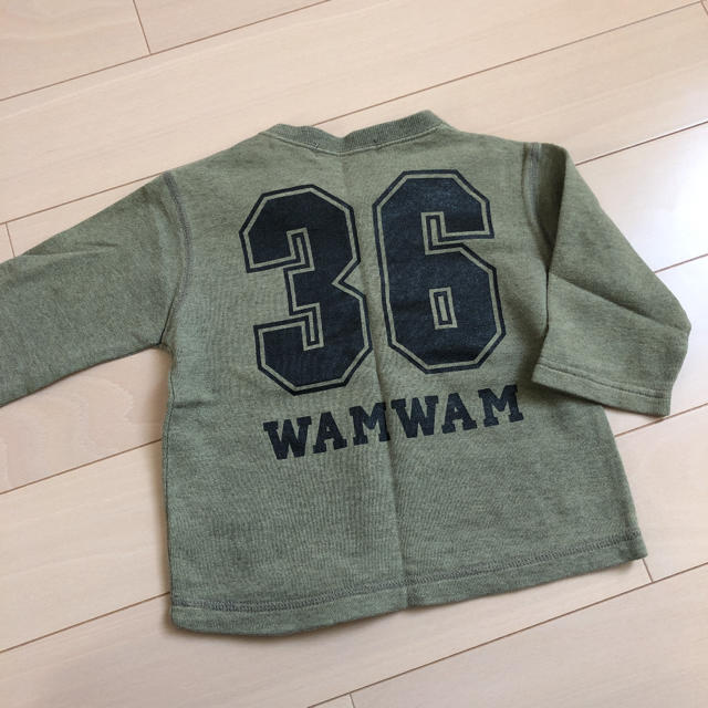 WAMWAM(ワムワム)のWAMWAM Tシャツ ロンT 90 キッズ/ベビー/マタニティのキッズ服男の子用(90cm~)(Tシャツ/カットソー)の商品写真