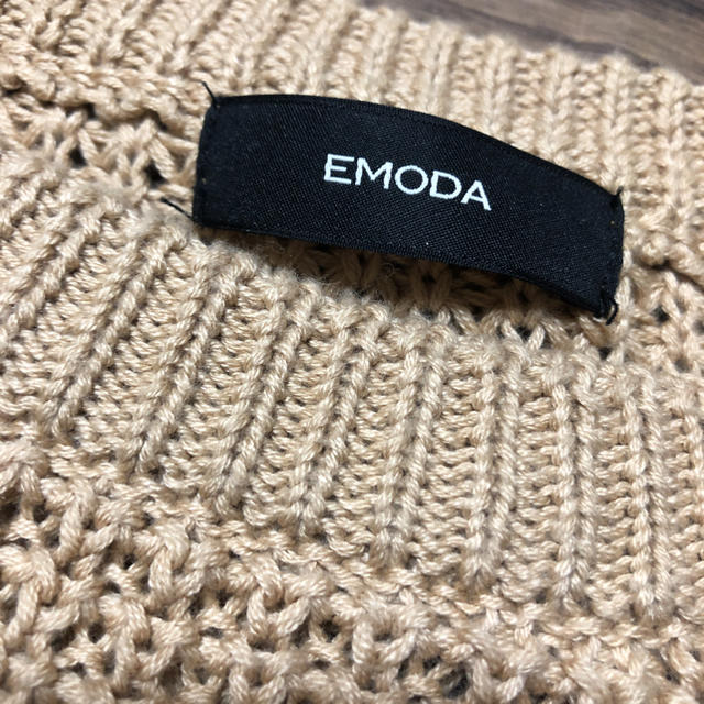 EMODA(エモダ)のケーブルニット　セーター　エモダ レディースのトップス(ニット/セーター)の商品写真