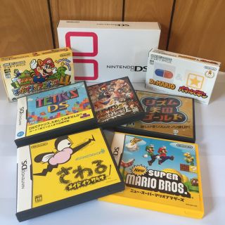 ニンテンドーDS(ニンテンドーDS)のNINTENDO DS 本体 ソフト7本セット(携帯用ゲーム機本体)