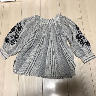 ザラキッズ(ZARA KIDS)のザラキッズ  チュニック ブラウス size6  116cm(ブラウス)