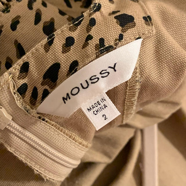 moussy(マウジー)のmoussy レオパードワンピース レディースのワンピース(ロングワンピース/マキシワンピース)の商品写真