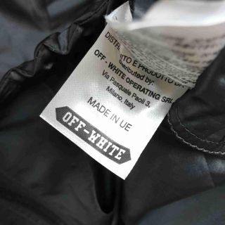 OFF-WHITE - 正規 OFF-WHITE オフホワイト ナイロンコートの通販 by