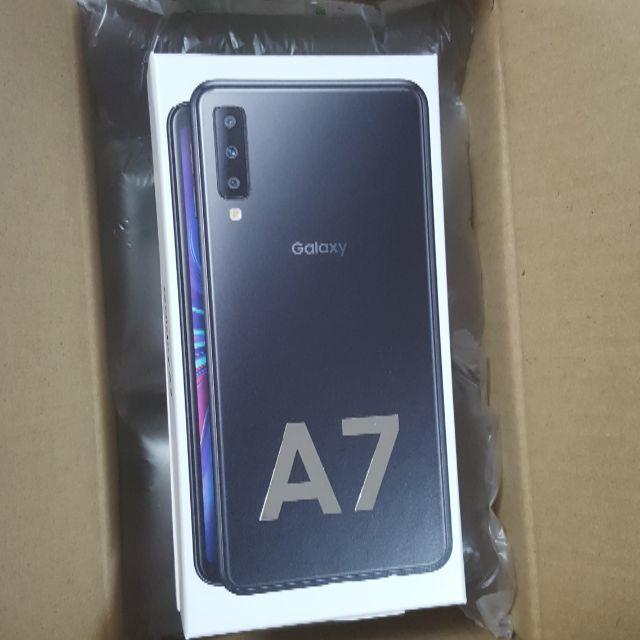 Galaxy A7 ブラック【新品未開封】SIMフリースマートフォン