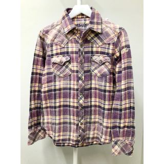 ティーエムティー(TMT)のTMT L／SL PREMIUM CHECK SHIRT プレミアムネルシャツ(シャツ)