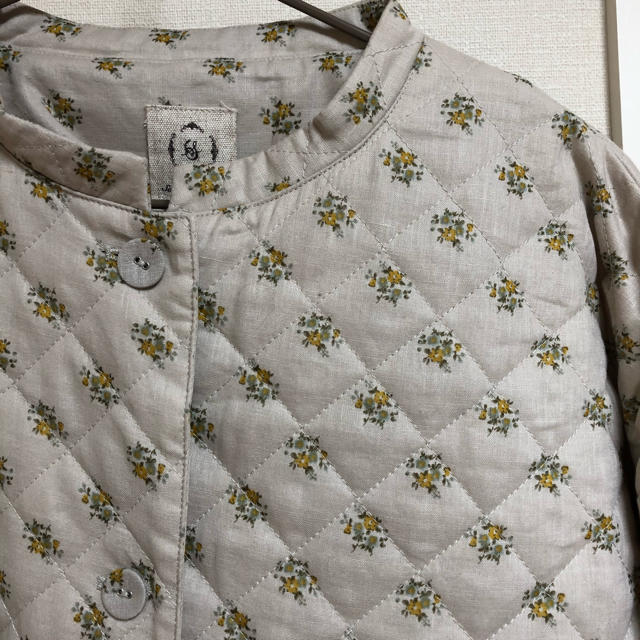 SM2(サマンサモスモス)の花柄キルティングジャケット レディースのジャケット/アウター(ノーカラージャケット)の商品写真