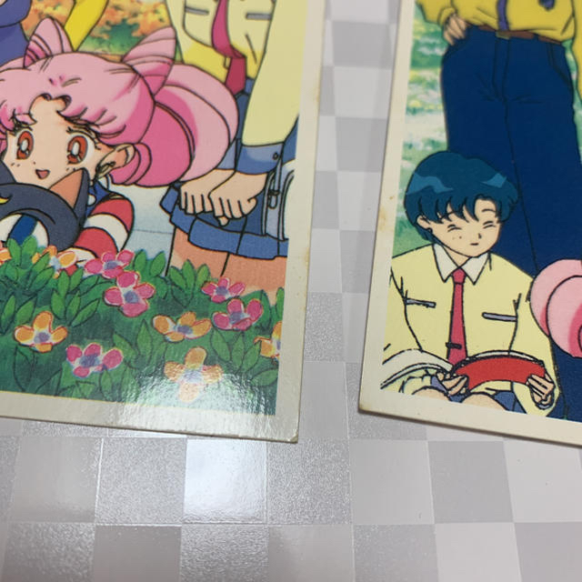 セーラームーン(セーラームーン)のセーラームーン　カード　2枚セット エンタメ/ホビーのアニメグッズ(カード)の商品写真