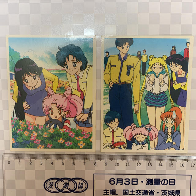 セーラームーン(セーラームーン)のセーラームーン　カード　2枚セット エンタメ/ホビーのアニメグッズ(カード)の商品写真