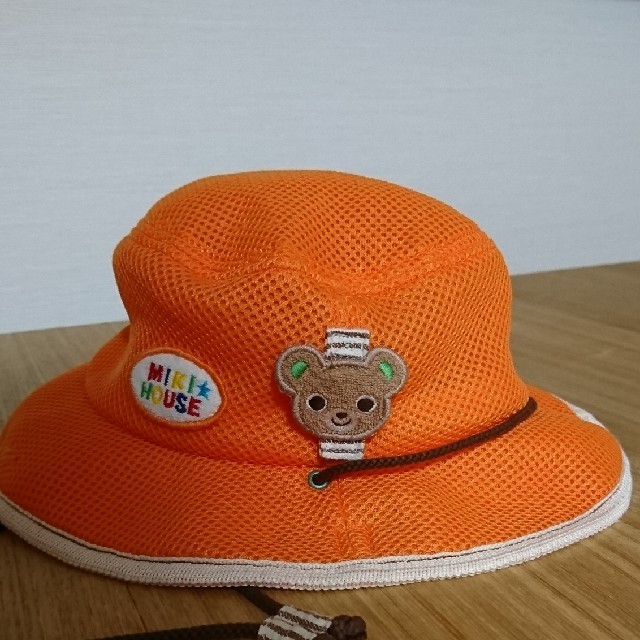 mikihouse(ミキハウス)の夏☆ミキハウス ハット 帽子 48 キッズ/ベビー/マタニティのこども用ファッション小物(帽子)の商品写真