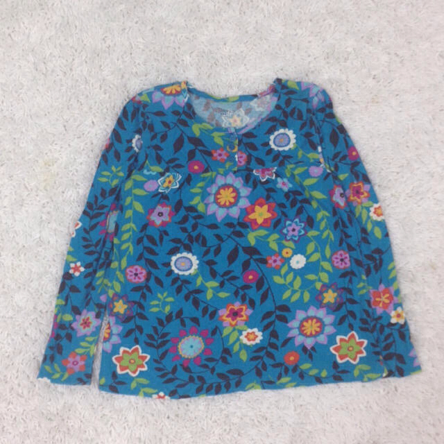 GAP(ギャップ)のGAP 花柄チュニック キッズ/ベビー/マタニティのキッズ服女の子用(90cm~)(その他)の商品写真