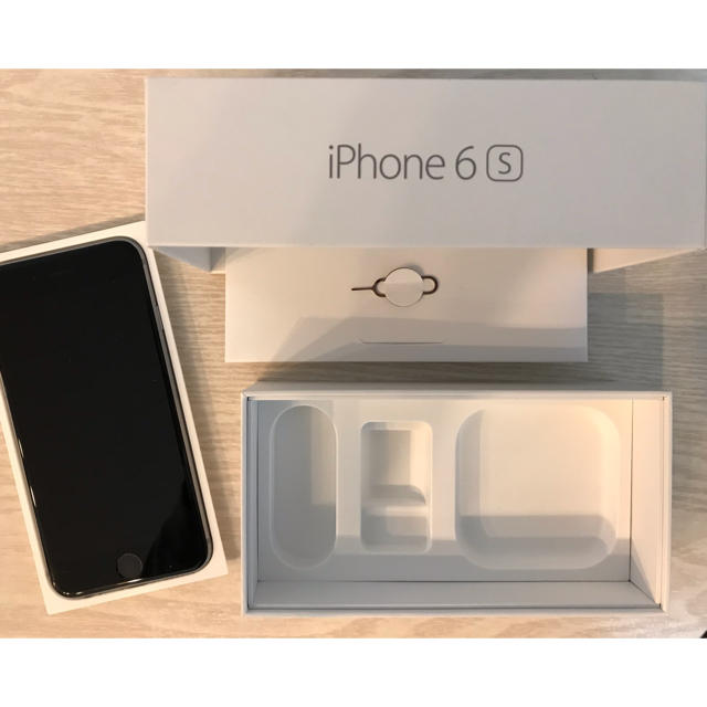 iPhone6s スペースグレー 64G SIMフリー ドコモ