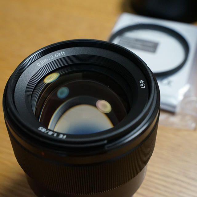 SONY(ソニー)のSONY FE 85F1.8 フルサイズ　Ｅマウント スマホ/家電/カメラのカメラ(レンズ(単焦点))の商品写真