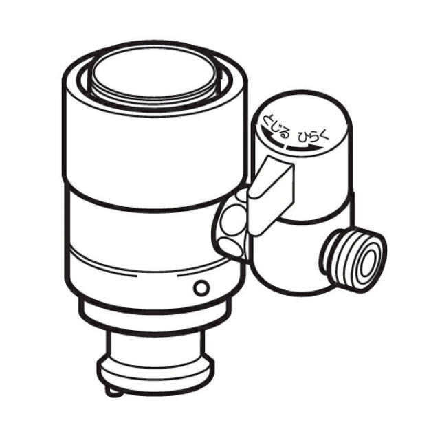 NSJ-SXP8+AUADセット 分岐水栓 ナニワ製作所 1