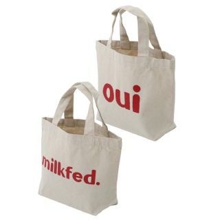 ミルクフェド(MILKFED.)のミルクフェド MILKFED.  OUI  MINI TOTEトートバッグ(トートバッグ)