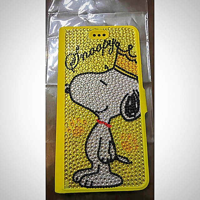 Snoopy スヌーピー デコレーション モバイルケース イエローの通販 By オリーブshop スヌーピーならラクマ