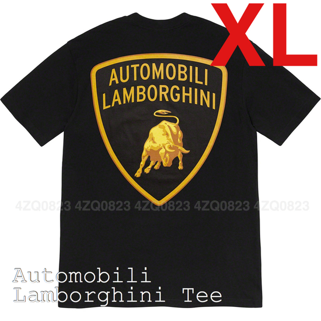 Supreme(シュプリーム)のXLサイズ Supreme Automobili Lamborghini Tee メンズのトップス(Tシャツ/カットソー(半袖/袖なし))の商品写真