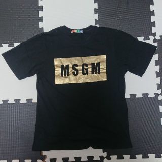 エムエスジイエム(MSGM)のMSGM ボックスロゴTシャツ Sサイズ(Tシャツ/カットソー(半袖/袖なし))