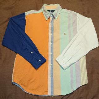 ポロラルフローレン(POLO RALPH LAUREN)の珍品 POLO RALPH LAUREN マルチカラーボタンシャツラルフローレン(シャツ)