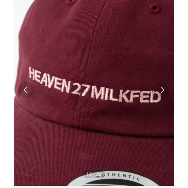 MILKFED.(ミルクフェド)のMILKFED.  HEAVEN27 CAP レディースの帽子(キャップ)の商品写真