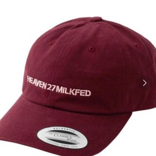 ミルクフェド(MILKFED.)のMILKFED.  HEAVEN27 CAP(キャップ)