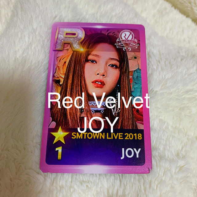 EXO(エクソ)のRed Velvet JOY カード エンタメ/ホビーのCD(K-POP/アジア)の商品写真